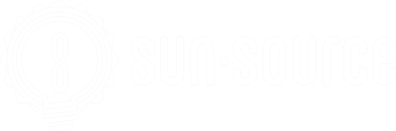 white Sun Source Energy logo