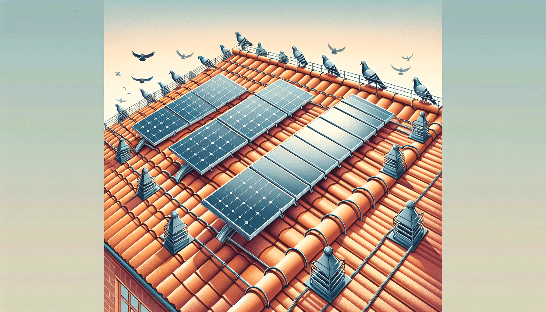 Protect Your Solar Investment with Solar Panel Pigeon Guard